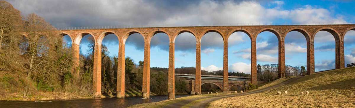 Well worth the walk - The Leaderfoot Viaduct, also known as the Drygrange Viaduct, Melrose Traveller Reviews - Tripadvisor